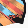 Шапочка для плавания Speedo Reversible Moulded Silicone (черный/мультиколор)